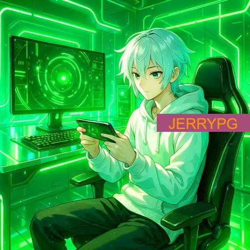 Imagem promocional da JERRYPG mostrando a plataforma e suas vantagens