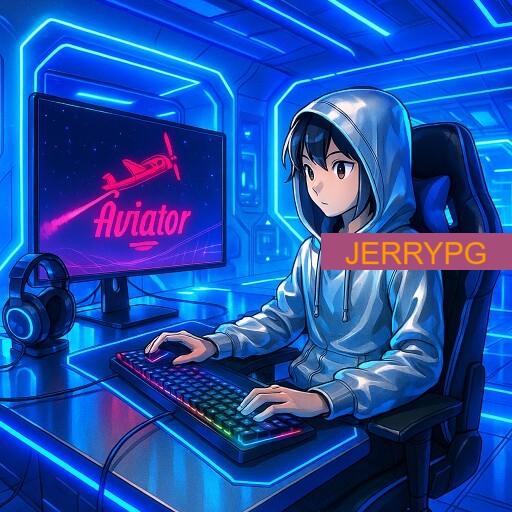 Imagem promocional da JERRYPG mostrando a plataforma e suas vantagens