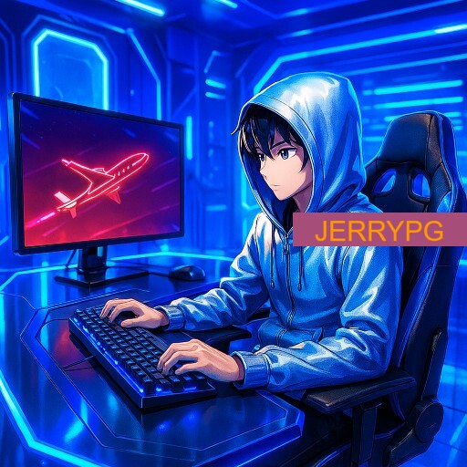 Imagem promocional da JERRYPG mostrando a plataforma e suas vantagens