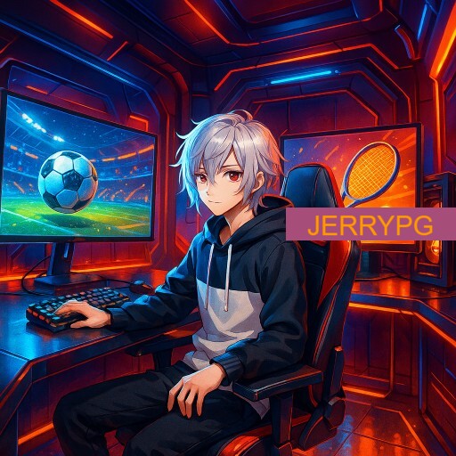Imagem promocional da JERRYPG mostrando a plataforma e suas vantagens