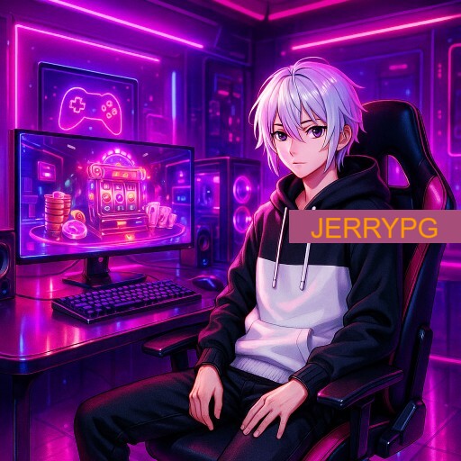 Imagem promocional da JERRYPG mostrando a plataforma e suas vantagens