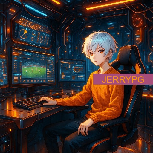 Imagem promocional da JERRYPG mostrando a plataforma e suas vantagens