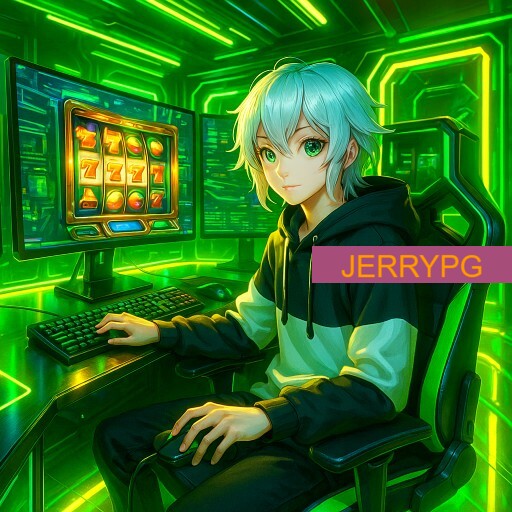 Imagem promocional da JERRYPG mostrando a plataforma e suas vantagens